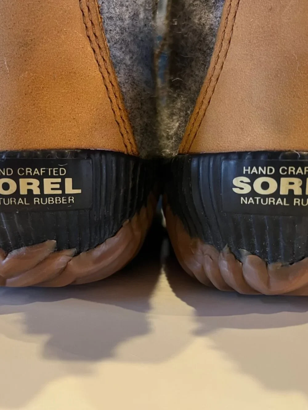 Sorel Out'N About Plus Waterproof Gray Felt Duck Boots - Size 7 - Picture 14 of 14